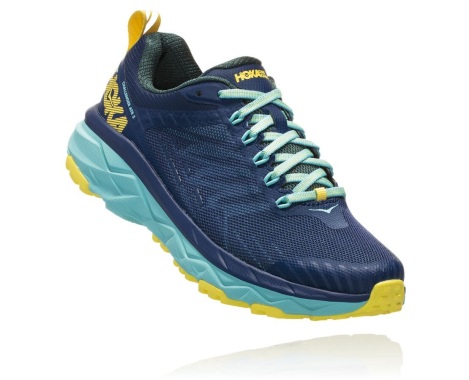 Trailove Tenisky Hoka One One Challenger ATR 5 Damske Modre / Zelene (15SBVCNKT)